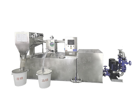 智能全自动餐厨油水分离器配外置水泵