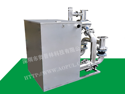 不锈钢反冲洗污水提升器-内置污水泵